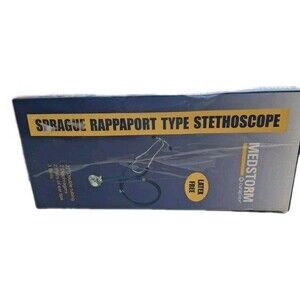 Sprague Rappaport Type Two Tube Stethoscope-ORANGE/ accessories included